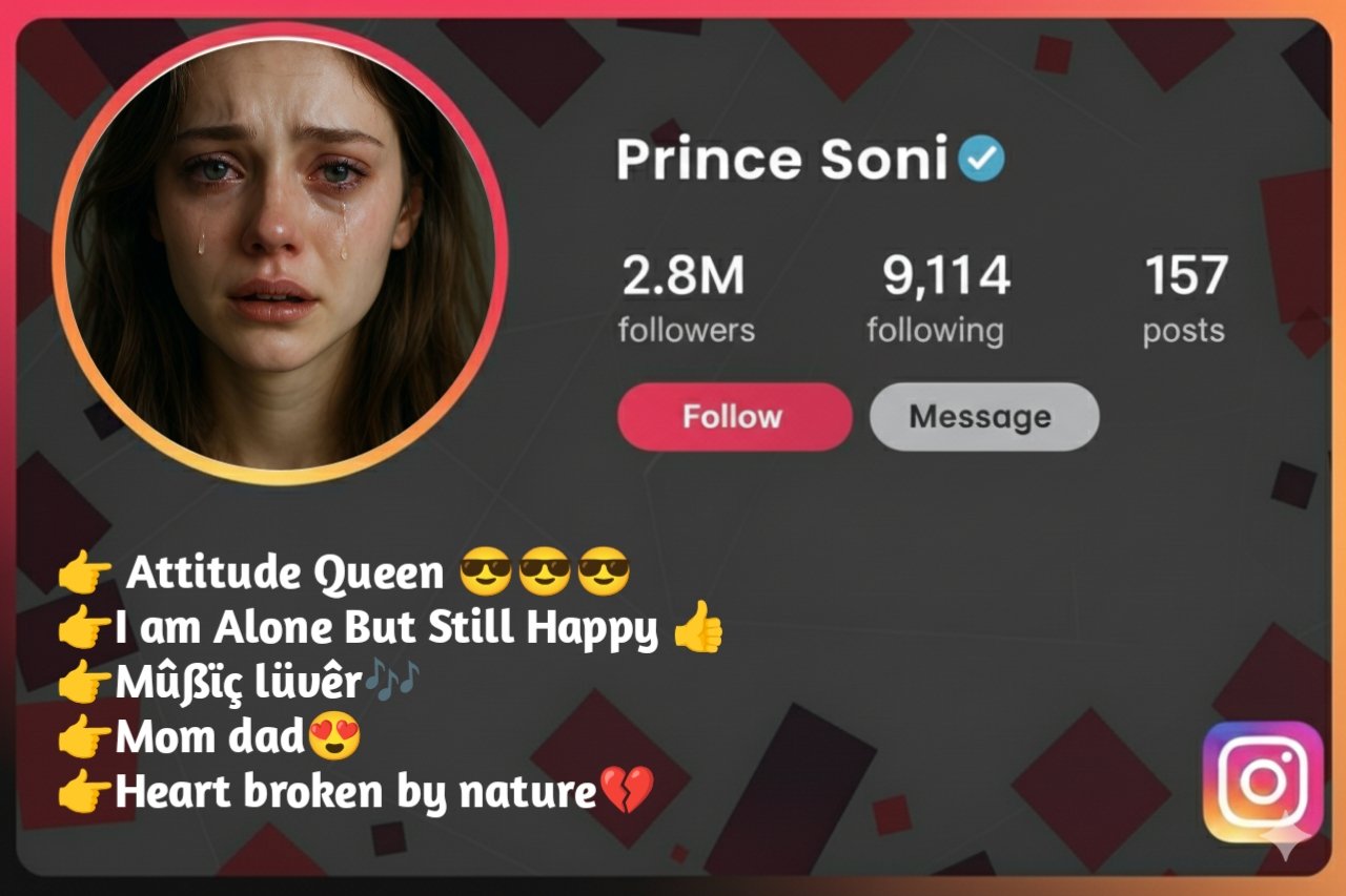sad broken bio for instagram in english