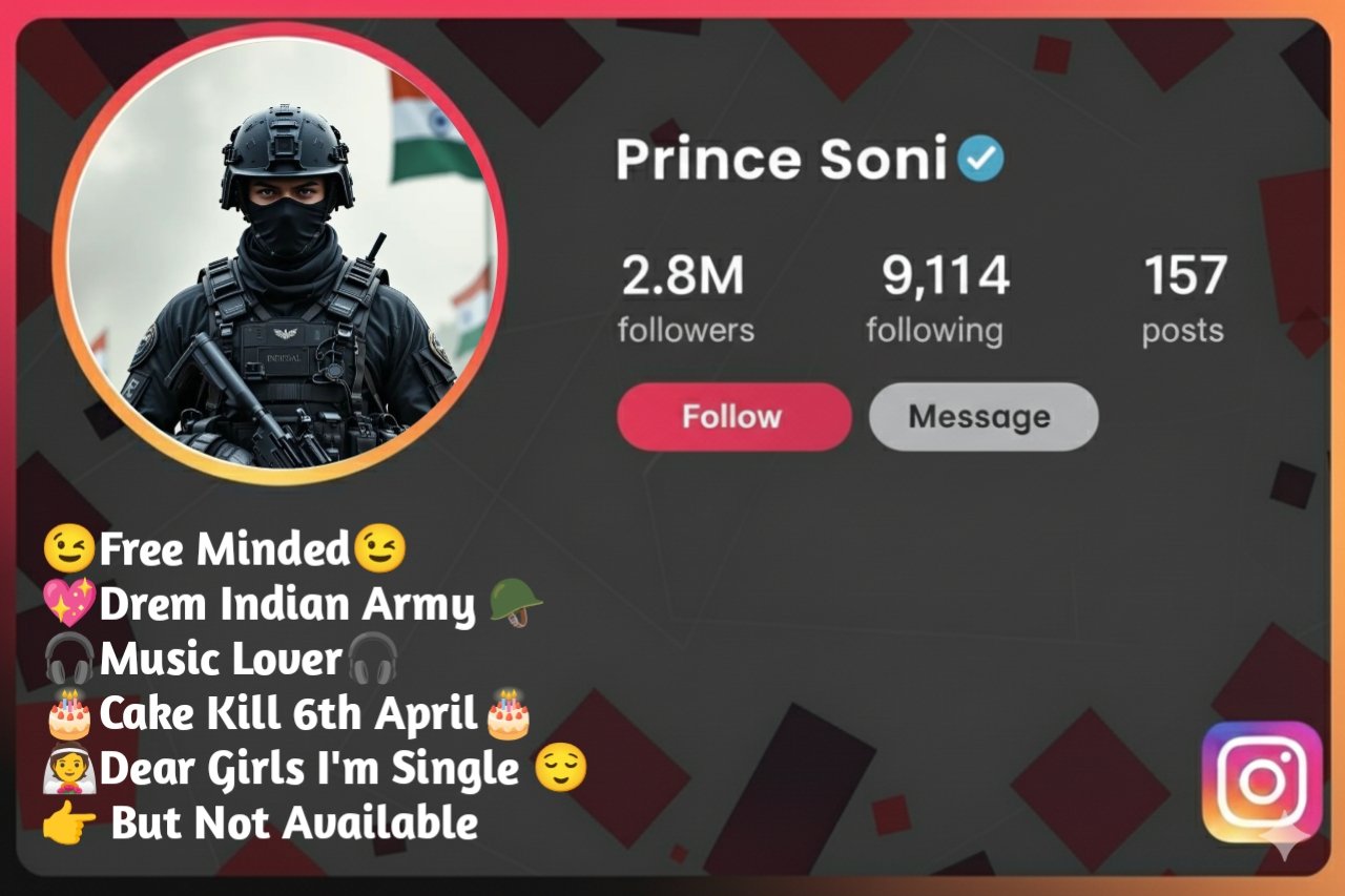 stylish bio for instagram army lover